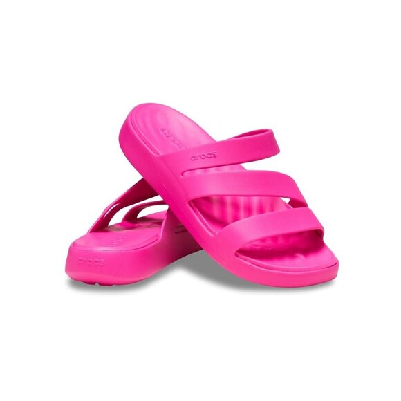 Crocs Women's Getaway Strappy Pink Crush Sandals Size 8- NEW - Picture 8 of 8